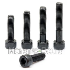 #4-40 Socket Head Cap Screws, Alloy Steel w/ Black Oxide, US SAE Coarse Thread