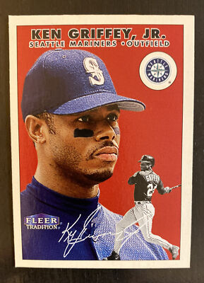 2000 Fleer Tradition Ken Griffey Jr #222 Mariners HOF Baseball