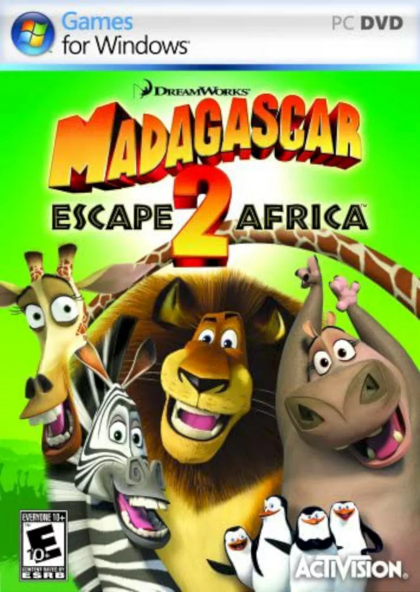 Мадагаскар 2 Игра Dvd Купить
