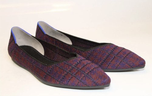 Rothy's The Point Textile Winter Berry Ballet Flats Shoes Women’s US 11 EU 42 - Picture 8 of 11