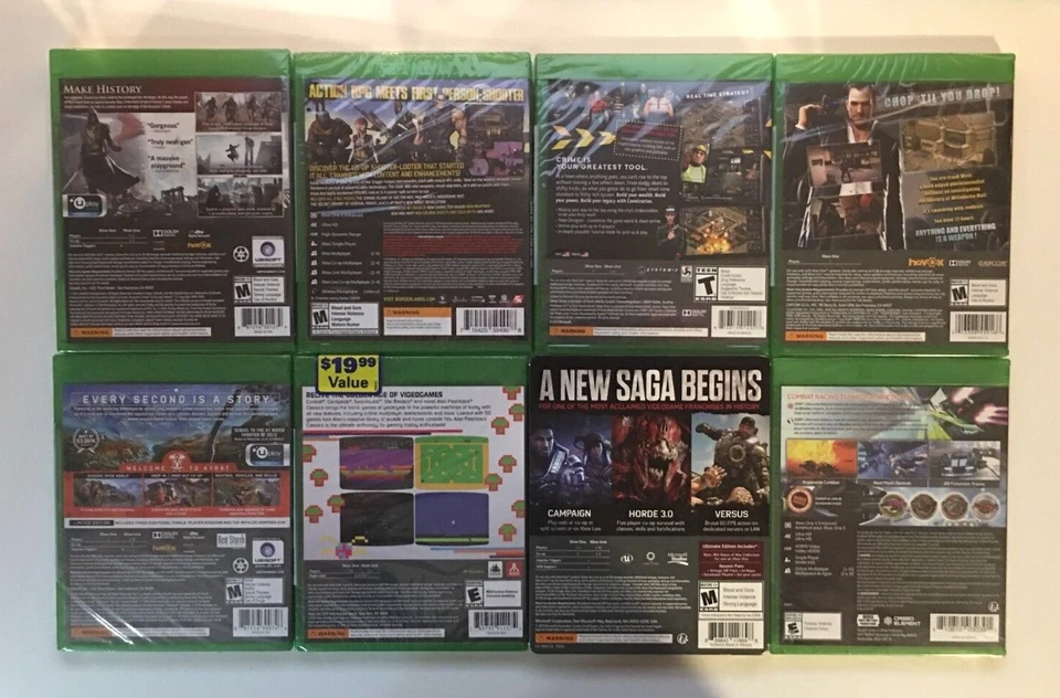 Microsoft Xbox One Games You Pick - New Sealed - Free Sticker - US Seller - Image 2 of 4