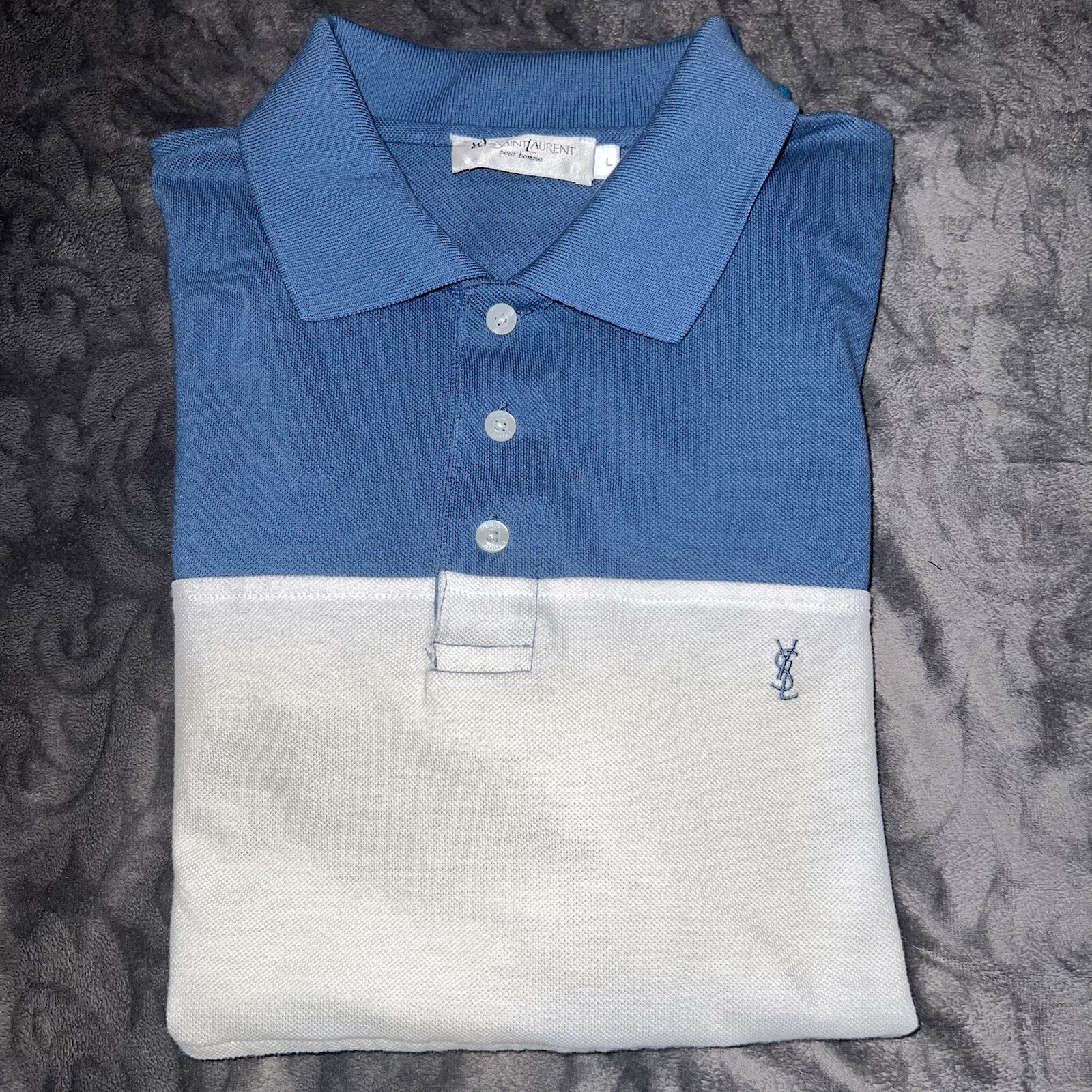 Polo Yves Saint Laurent YSL taglia Large