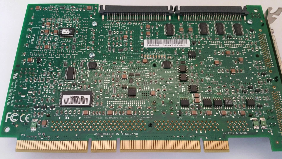 Dell 9M912 PERC 3DC Dual Ultra160 LVD SCSI PCI Raid Controller Adapter 128MB - Image 4 of 4