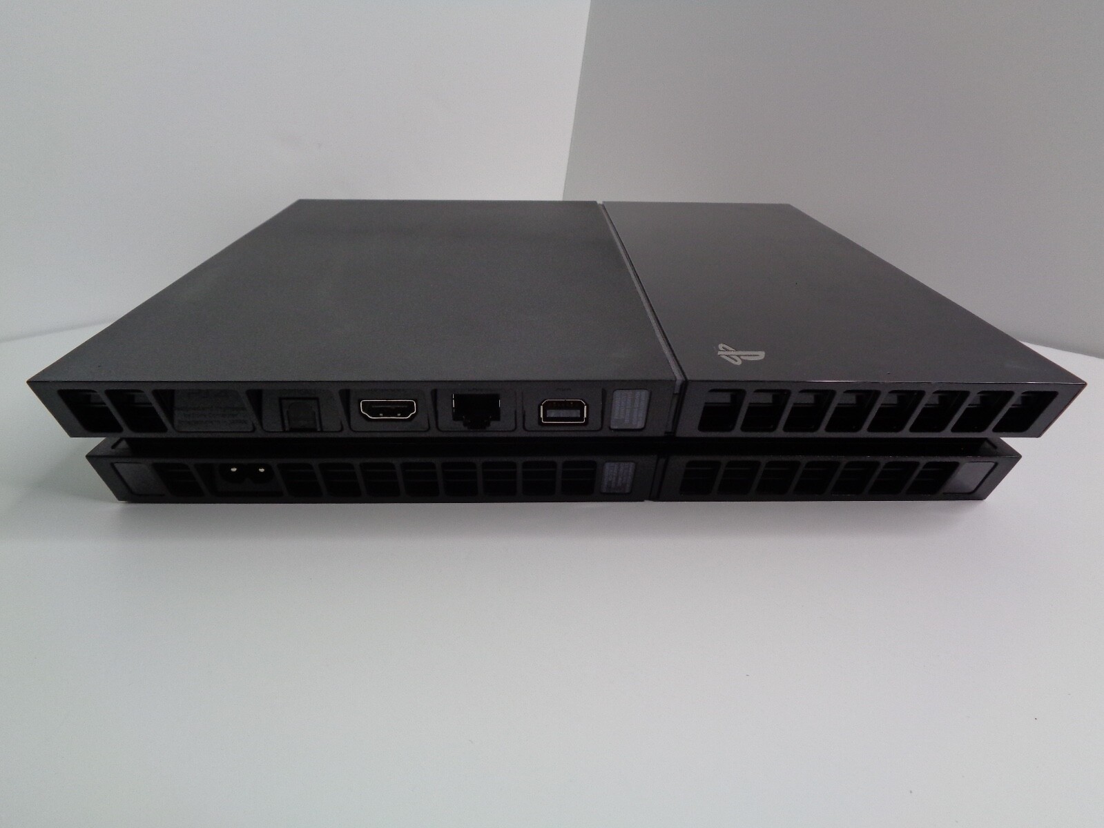 Sony PlayStation 4 500gb Jet Black Console With Two Controllers and