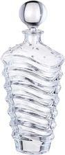 Crystalite Bohemia S015-551 Lead-free Crystal Decanter "Tide" 13" Height