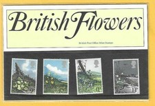 Product Image: GB 1979 Presentation Pack #107 - BRITISH FLOWERS - MNH stamps - in slip case