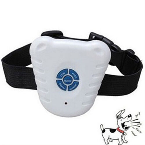 Ultraschall Sound Anti Rinde Haustier Hund Training Halsband Controller Stop Bellen - Bild 1 von 12