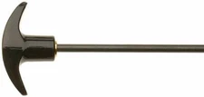 Kleen-Bore Classic One-Piece Cleaning Rod w/ free patch holder, choice of sizes,