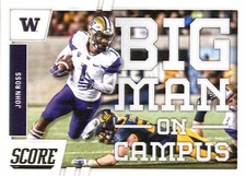 2017 Score Big Man on Campus #1 John Ross Washington Huskies Cincinnati Bengals