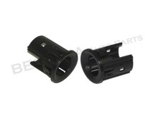 Park Assist Sensor Retainer Inner Outer 2pc Black For Silverado Sierra 2015-2018