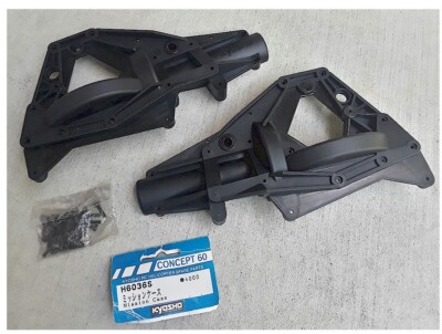 Vintage RC Kyosho Heli Helicopter Concept 60 SRII H6036S Mission