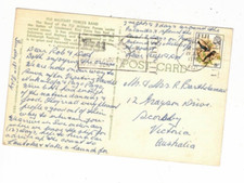 FIJI 1976 8c Bids on MILITARY FORCES BAND Postcard,cds SUVA