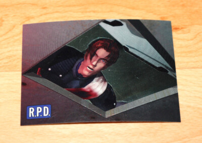 1998 Resident Evil 1 2 3 Wildstorm Trading Card Capcom The Final Battle Leon L44