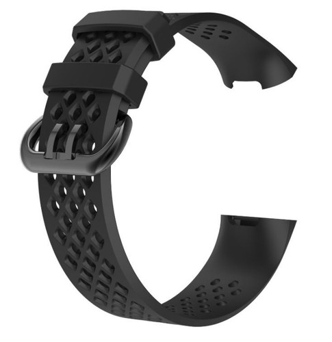 For Fitbit Charge 4 Strap 3 Replacement Band Breathable Silicone Small Large - Picture 4 of 13