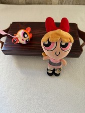 POWERPUFF GIRLS Warner Bros Studio Store BLOSSOM 9" Plush McDonalds Ring