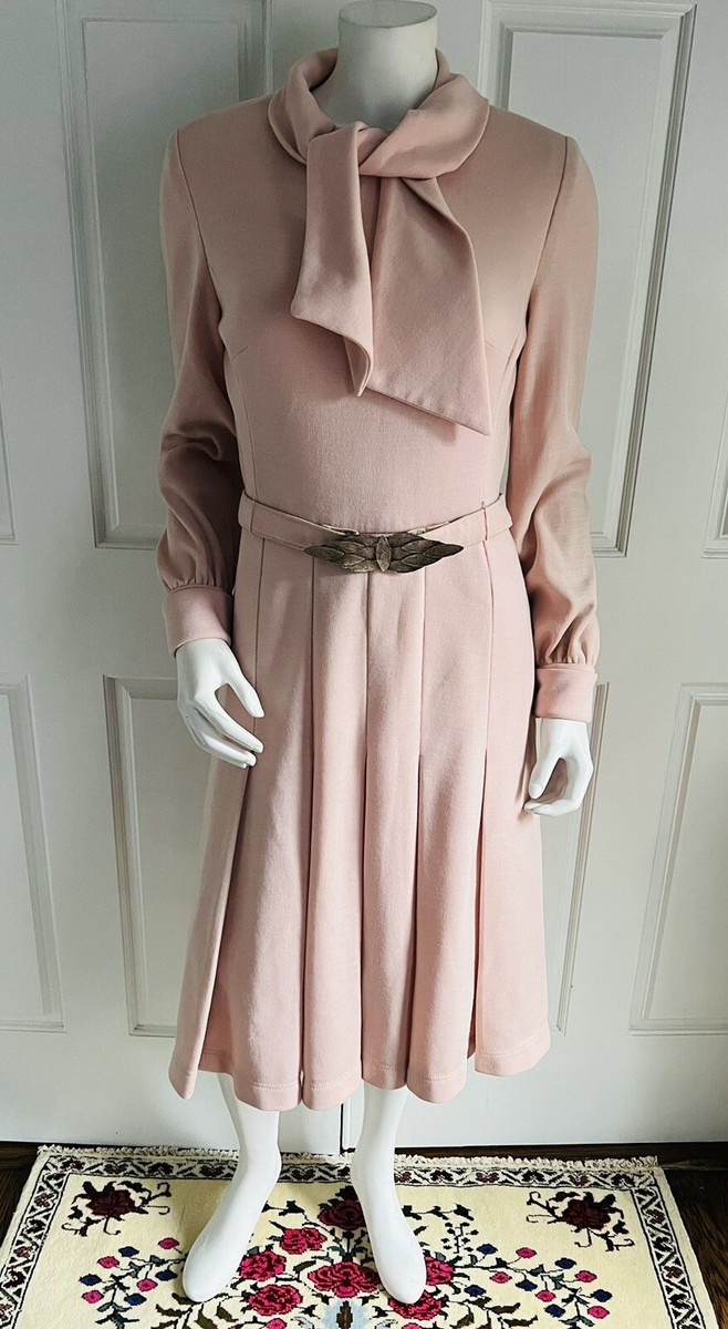 pink dress pleated skirt Hot Pink Draped Bow Strapless Homecoming Dress  HS009  Viniodress