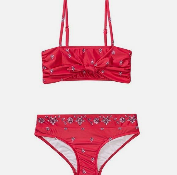 seafolly red swimsuit