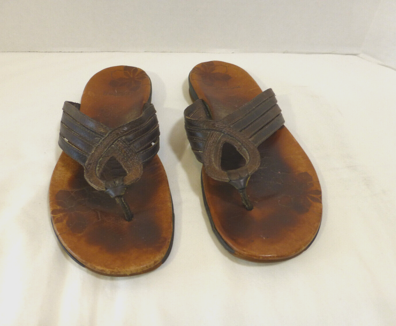 Merrell sandali donna taglia 8 marrone Lidia multi cinturino slip on tanga