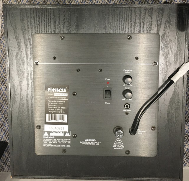 pinnacle digital sub 150