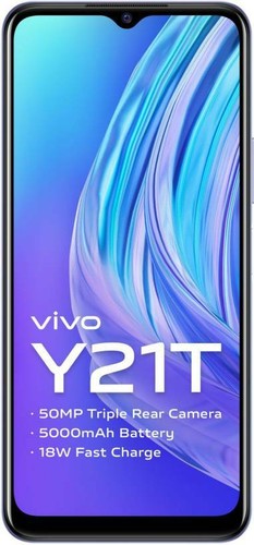 Vivo Y21T (RAM 4GB, 128GB) 6.58"   50MP Camera Dual SIM GoogleplayPhone - Afbeelding 1 van 9