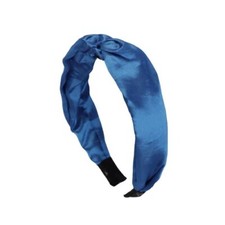 Motique Accessories Satin Headband for women with Twist Turban Knotted Hairband