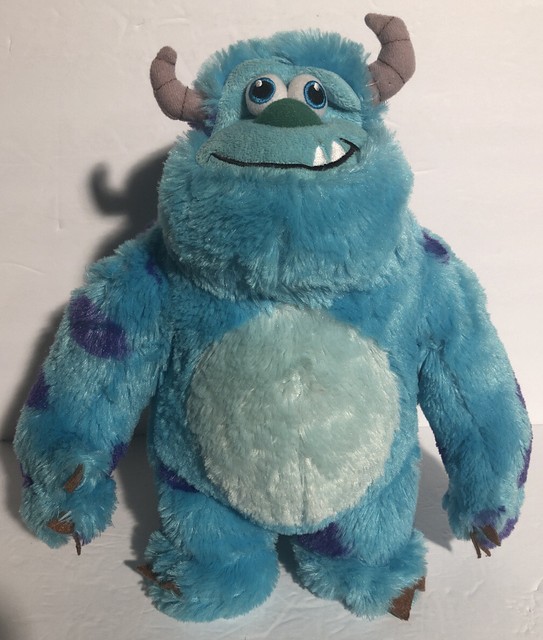 Disney Pixar Monsters Inc Sully Sulley Stuffed Animal Plush Toy 14â Blue Monster | eBay