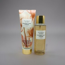 Victoria's Secret COCONUT MILK  ROSE Body Lotion  Fragrance Mist 8.4  8 Oz