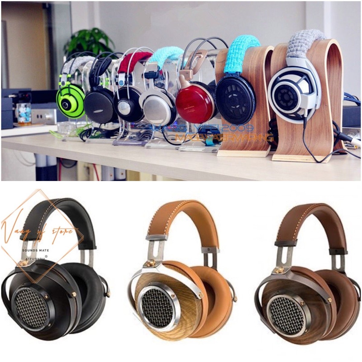 Hand Woven Pure Wool Headband Cushion For Klipsch Hp3 Heritage HP