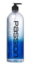 Passion Lube 34oz Water Based Natural Slick Vagina Wetness Lubrication
