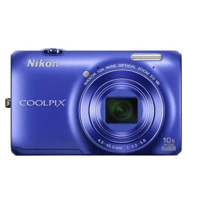 Nikon COOLPIX S6300 16MP Digital Camera 10x Zoom NIKKOR Glass Lens