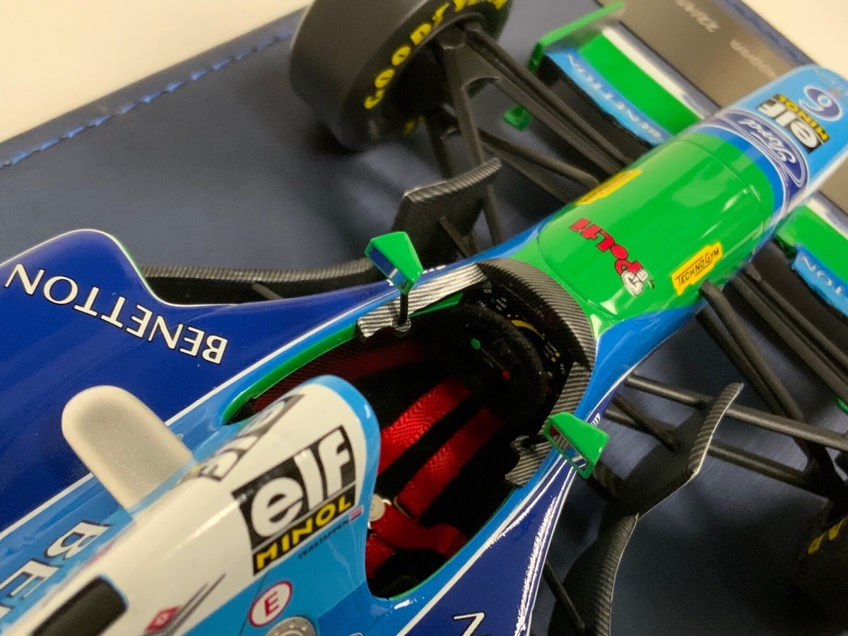 1/18 AB Models Benetton B194 from 1994 Jos Verstappen Leather Base