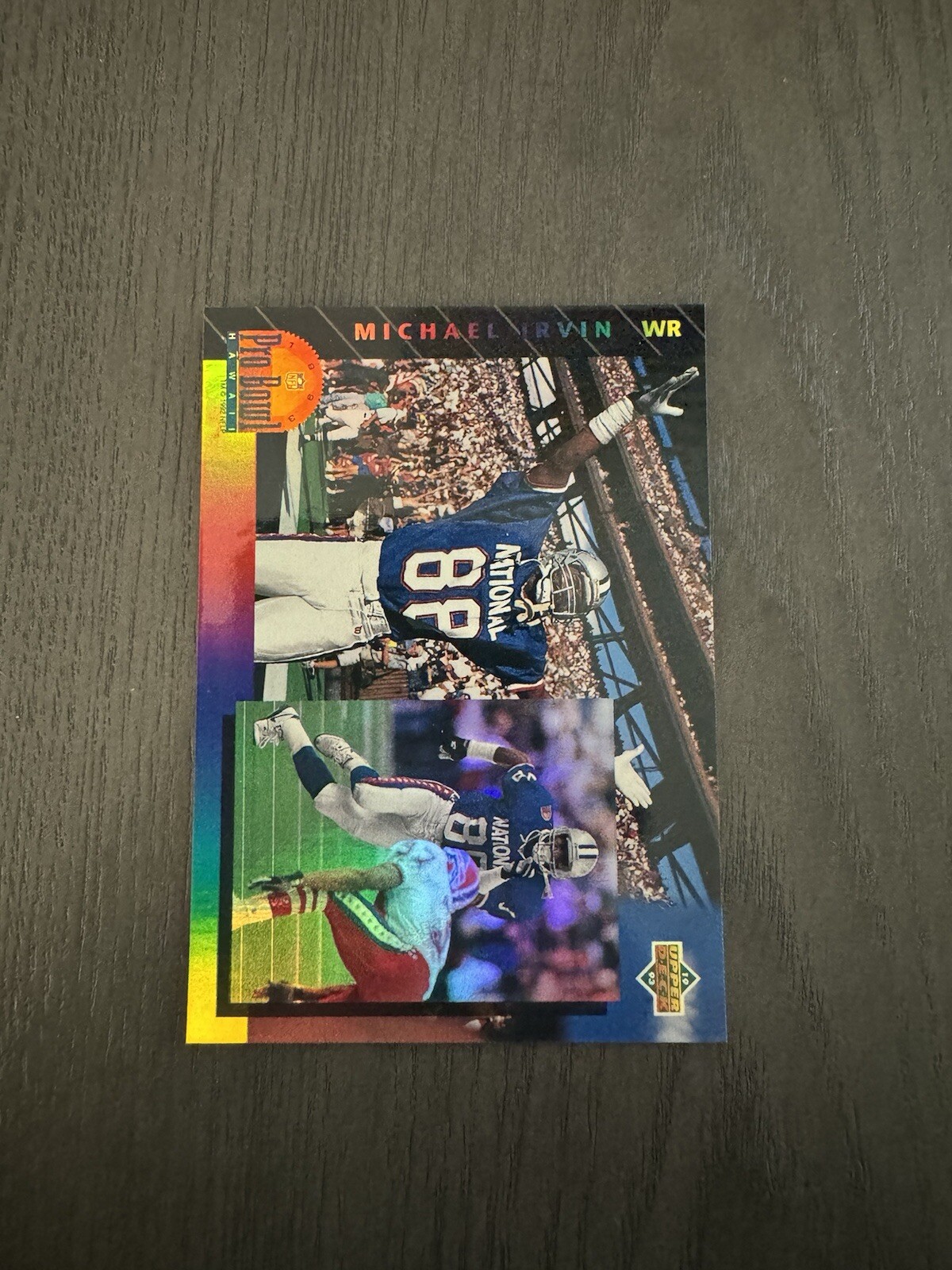 1993 Upper Deck Pro Bowl Holo Insert #PB10 MICHAEL IRVIN Dallas Cowboys HOF