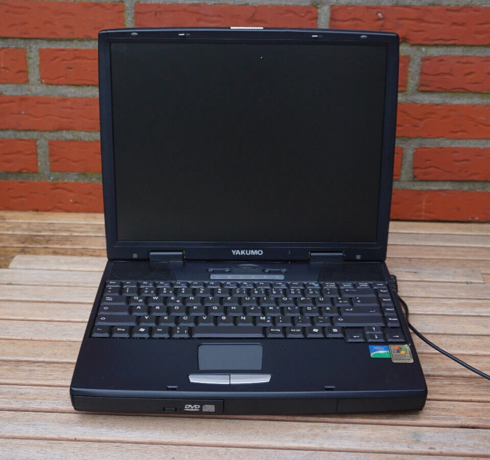 Yakumo Green 320 Retro Laptop Via C3 Prozessor Bastler Vintage Notebook - Bild 2 von 4