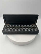 MEC Powder bushing set with case sizes 17-36 Skeet Trap Reloading shotgun