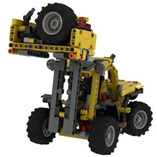 ZITIANYOUBUILD MOC-122921 Freightliner and All-terrain Forklift 2207 Piece