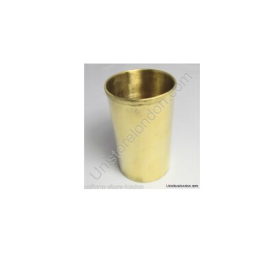 #ad Cup Brass for Flag Belt Flag Carrier Brass Cup Diameter 45mm Height 75mm R922 GBP 16.99