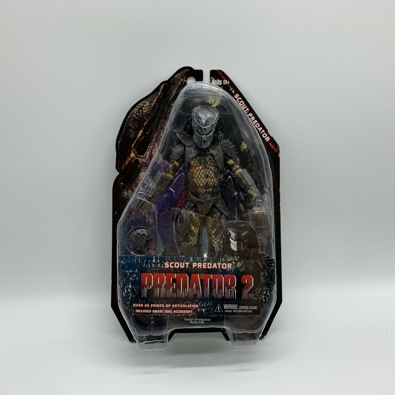 Predator 2 Scout Predator Action Figure Alien Hunter Toy Doll 8"