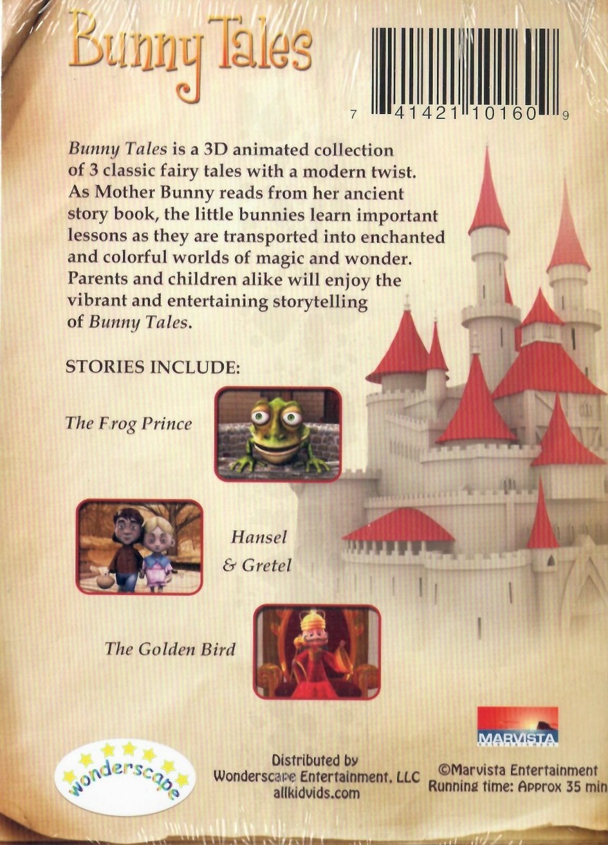 BUNNY TALES DVD TALES INCLUDED : HANSEL & GRETEL; THE FROG