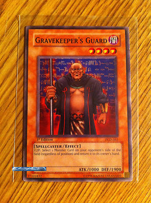 Yugioh 1st Edition PGD-061 ''Gravekeeper's Guard'' NMint-Mint