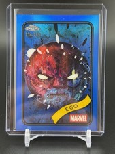 2025 Topps Chrome Marvel Comics Ego #55 Blue Refractor /299