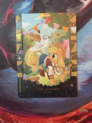 My Little Pony Kayou Cards Apple Jack ZR Limited Edition Foil
