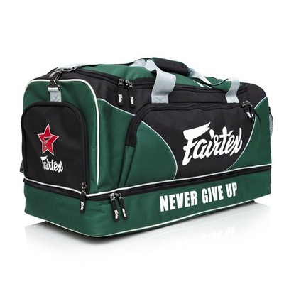 Fairtex BAG2 Muay Thai Sportrucksack Duffel Bag Grün Sporttasche