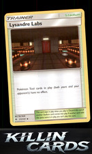 Lysandre Labs 111/131 Pokemon Uncommon SM - Forbidden Light Card NM