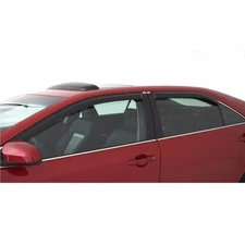 AVS Ventvisor Front/Rear Dark Smoke Acrylic Window Deflectors for Toyota Corolla