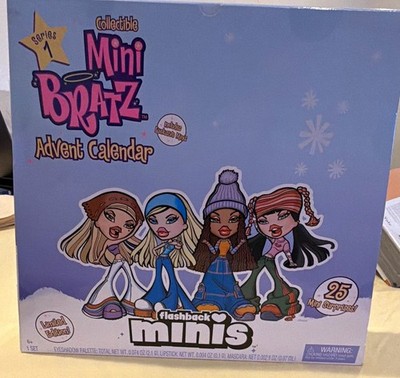 Bratz Limited Edition Advent Calendar Flashback Blue Cosmetics 25 Minis
