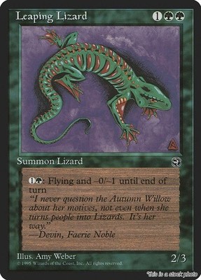 MTG Leaping Lizard [HML - ] MP