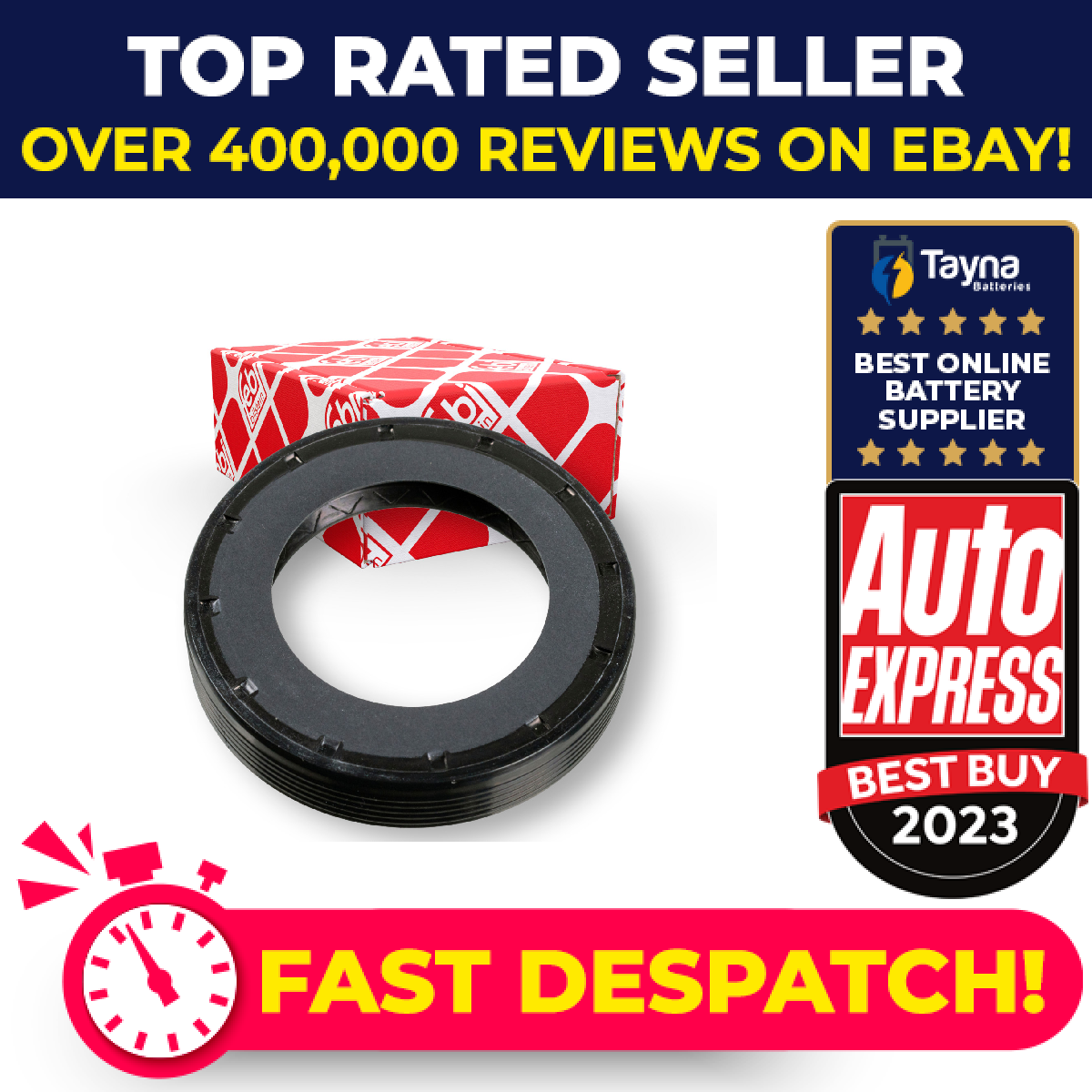 Oil Seal fits CITROEN DISPATCH U6U, VF7 1995 on 1608816780 1623179580 226418 New