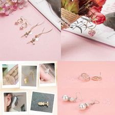 2000 Pcs 1000 Pairs Small Silicone Earrings Backings Earring Backs for Stud...