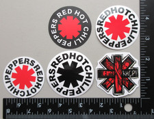   RED HOT CHILI PEPPERS ROCK BAND LOGO MUSIC COLLECTIBLE STICKERS