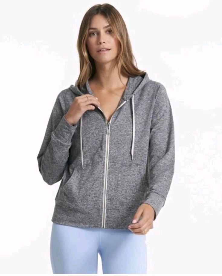 Vuori Halo Performance Hoodie Charcoal Grey Women's Size L